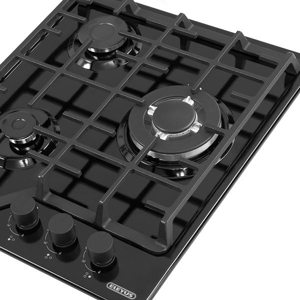 Фото - Варочная панель газовая ELEYUS MAGENTA 45 BL CTF