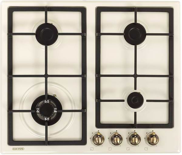 Фото - Варильна поверхня газова ELEYUS SILVA 60 BG+RB CWF