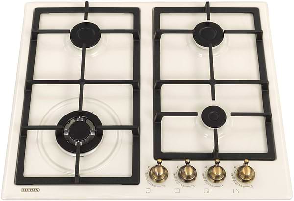 Фото - Варильна поверхня газова ELEYUS SILVA 60 BG+RB CWF