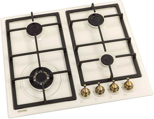 Фото - Варильна поверхня газова ELEYUS SILVA 60 BG+RB CWF