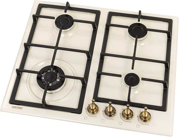 Фото - Варильна поверхня газова ELEYUS SILVA 60 BG+RB CWF