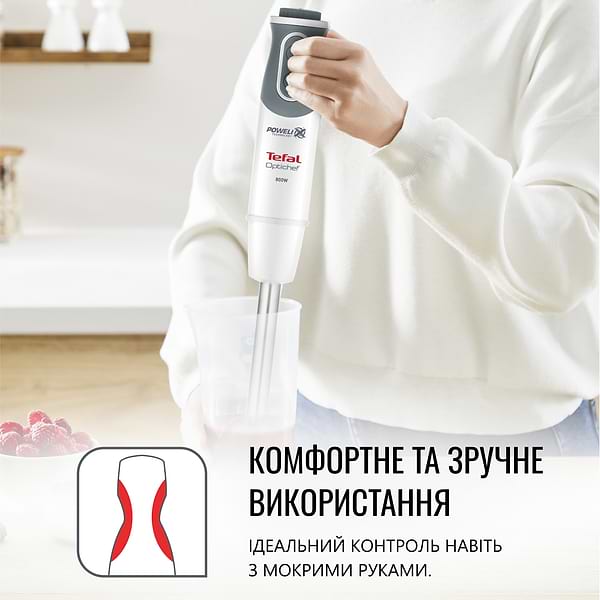 Фото - Блендер заглибний Tefal OPTI CHEF HB643138