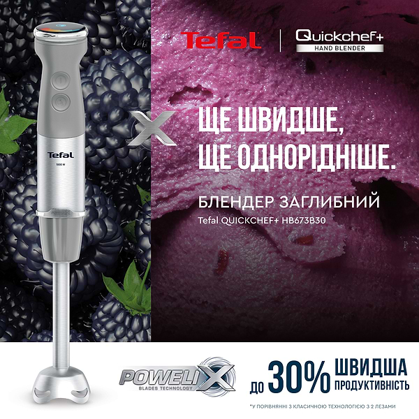 Фото - Блендер заглибний Tefal HB673B30