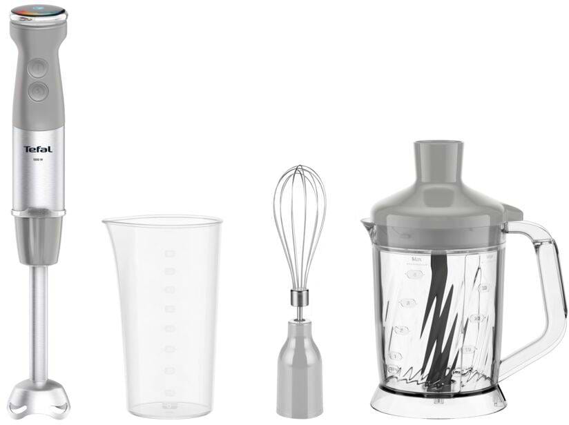 Купити Блендер заглибний Tefal HB67MB30 QUICKCHEF + XL CHOPPER GREY - Фото 1 Блендер заглибний Tefal HB67MB30 QUICKCHEF + XL CHOPPER GREY - Фото 1