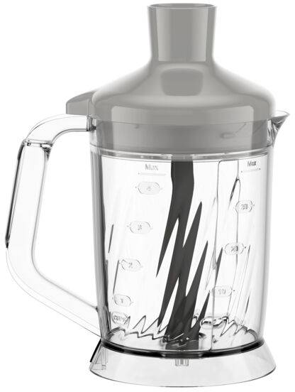 Фото - Блендер заглибний Tefal HB67MB30 QUICKCHEF + XL CHOPPER GREY