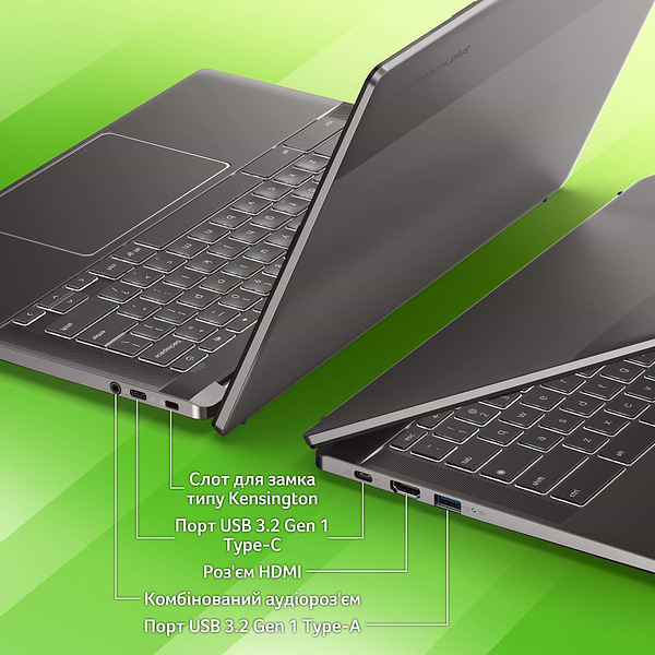 Фото - Ноутбук Acer Chromebook Plus CB514-3H (NX.KP4EU.002) Silver