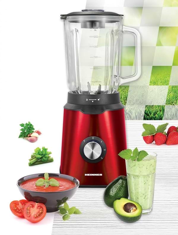 Фото - Блендер стаціонарний Heinner HBL-1000RED