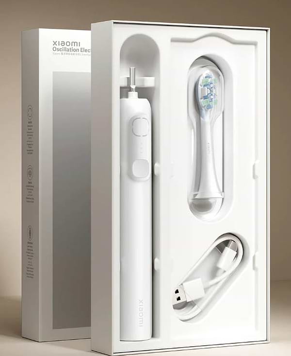 Фото - Зубна щітка електрична Xiaomi Oscillation Electric Toothbrush White