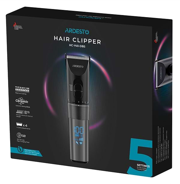 Фото - Машинка для стрижки волос Ardesto HC-Y40-DBS/3