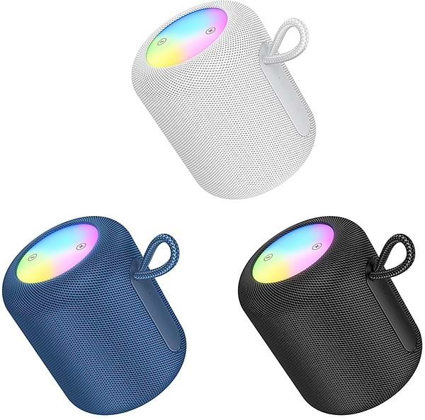 Фото - Портативна акустика HOCO HC30 Oceano BT speaker Gray (6942007646345)