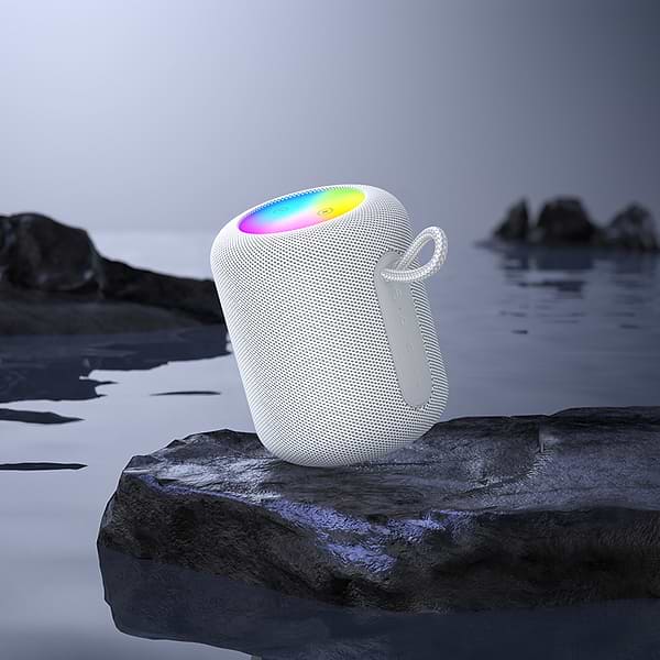 Фото - Портативна акустика HOCO HC30 Oceano BT speaker Gray (6942007646345)