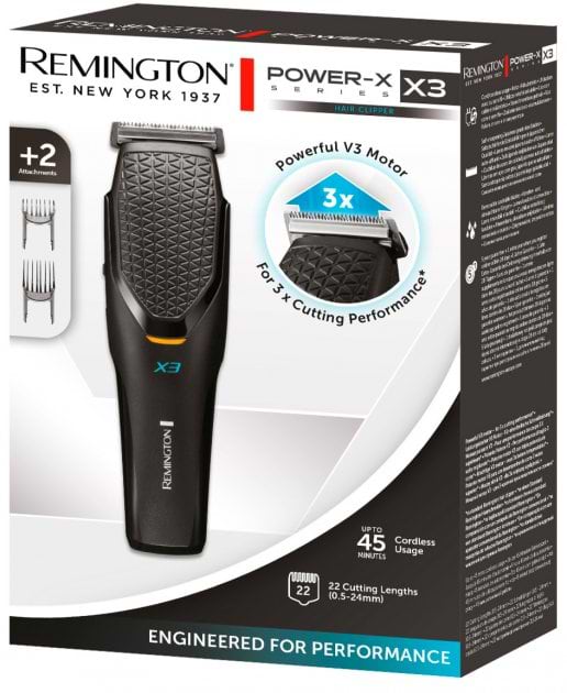 Фото - Машинка для стрижки волосся Remington HC3000GP E51 X3 Power-X Series Giftpack