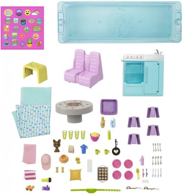 Фото - Транспорт для куклы Barbie Кемпер мечты с водной горкой (HCD46)