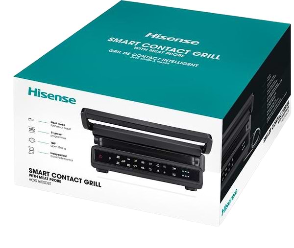 Фото - Гриль-барбекю електричний Hisense HCG1600DBT
