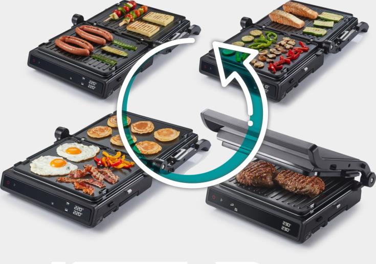 Фото - Гриль-барбекю електричний Hisense HCG1600DBT