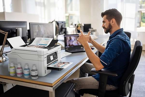 Фото - БФП кольорового друку Canon MAXIFY GX4040 з Wi-Fi (5779C009