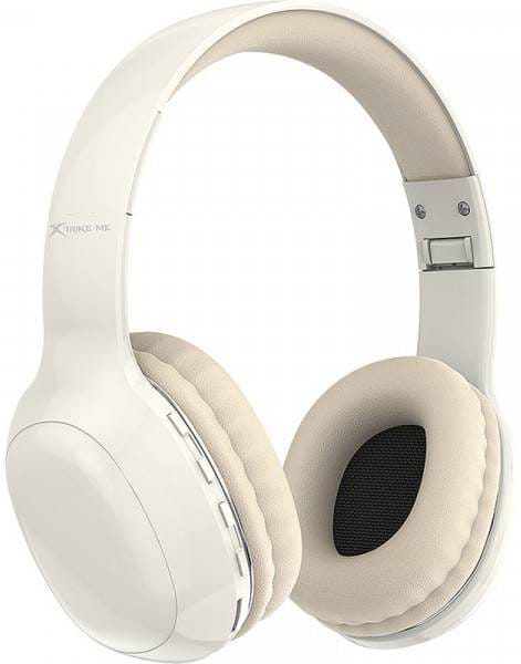 Навушники накладні бездротові XTRIKE ME Bluetooth 5.3 White (HD-215WH) - Фото 1