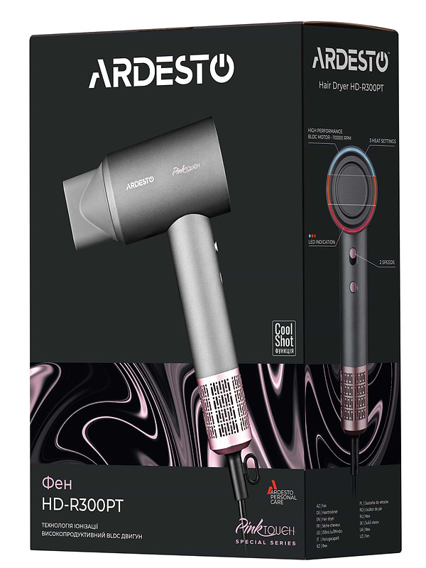 Фото - Фен Ardesto HD-R300PT