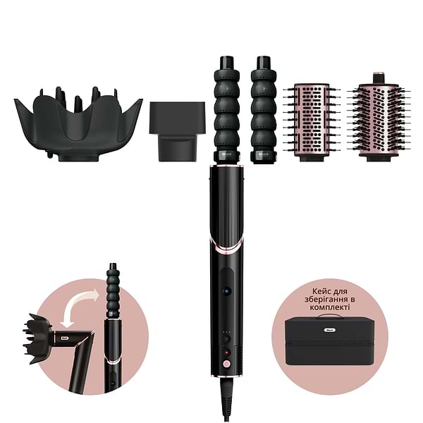 Фото - Стайлер Shark FlexStyle 5-in-1 Hair Styler & Dryer Stone (HD446EU)