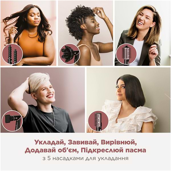 Фото - Стайлер Shark FlexStyle 5-in-1 Hair Styler & Dryer Stone (HD446EU)