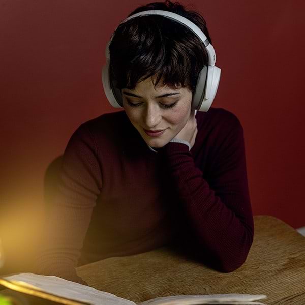 Фото - Навушники повнорозмірні бездротові Sennheiser HD 450 BT White (508387)