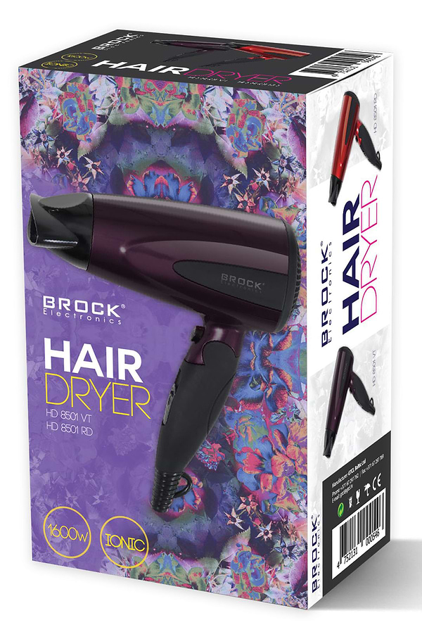 Фото - Фен BROCK HD 8501 RD