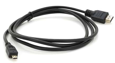 Фото - Кабель HDMI Merlion HDMI A-D micro, 1.5m (YT-HDMI (M)-micro(M)-1.5)