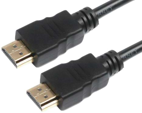 Кабель HDMI Maxxter HDMI-HDMI M/M v1.4 1m Black (VB-HDMI4-1M)
