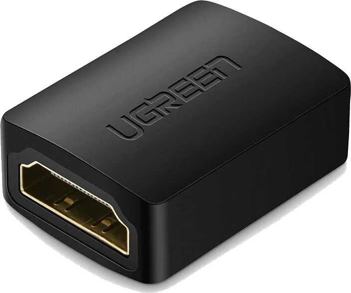Перехідник HDMI UGREEN HDMI 2.0 4K@60Hz F/F Black (20107) - Фото 1