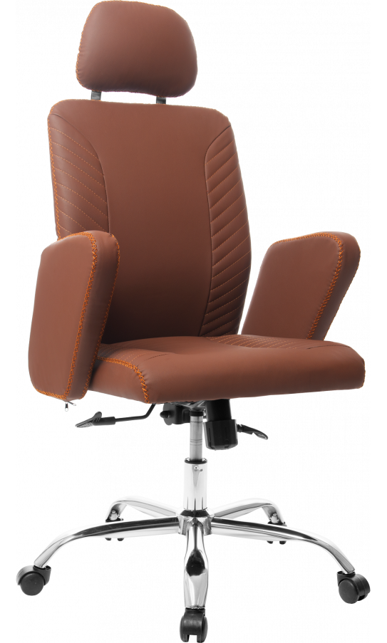 Фото - Крісло офісне GT Racer B-2380 Brown