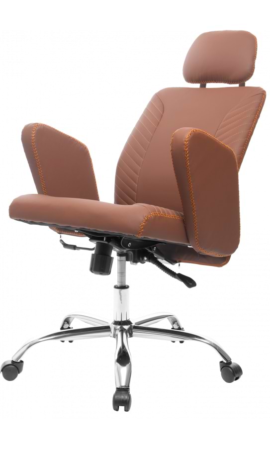 Фото - Крісло офісне GT Racer B-2380 Brown