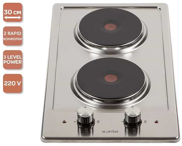 Фото - Варильна поверхня Domino Ventolux HE302 (INOX) 3