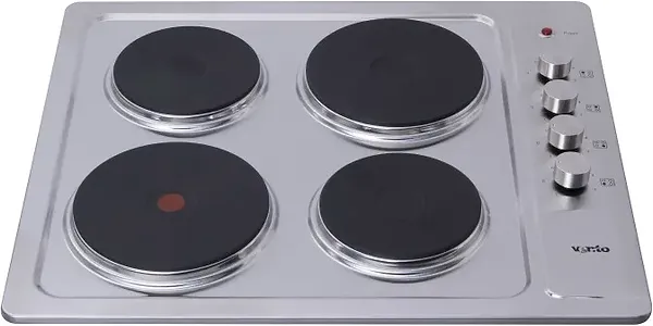 Фото - Варильна поверхня  електрична Ventolux HE 604 INOX 1