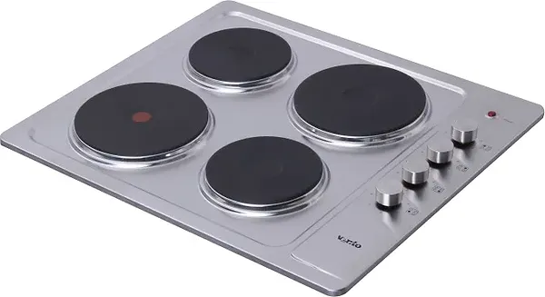 Фото - Варильна поверхня  електрична Ventolux HE 604 INOX 1