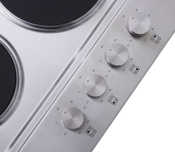 Фото - Варильна поверхня  електрична Ventolux HE 604 INOX 1