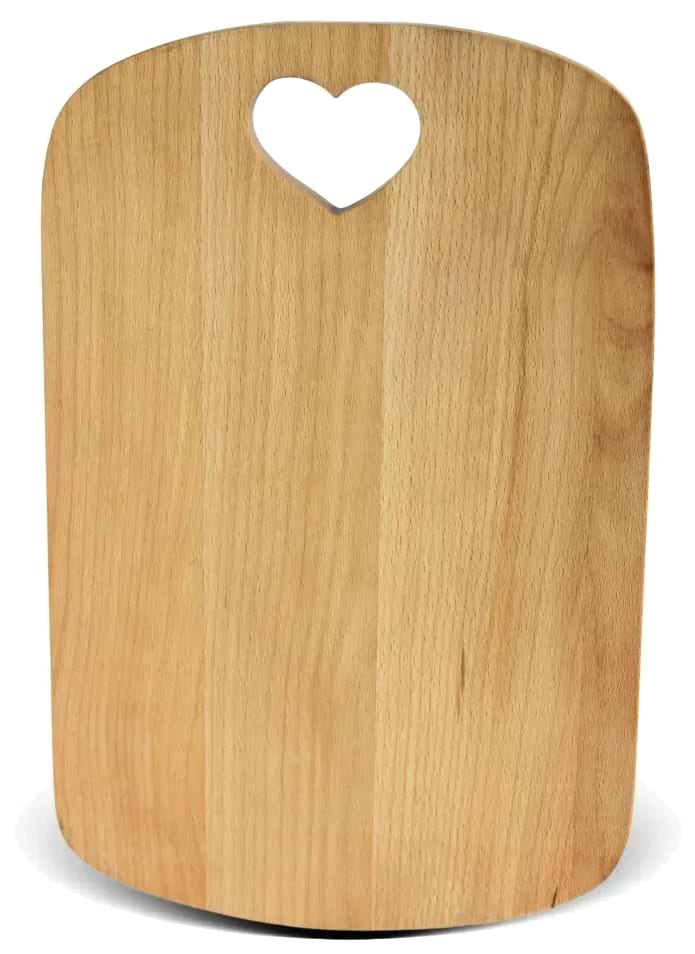 Дошка обробна Brizoll D015 Бук HEART 235х36х18 см - Фото 1