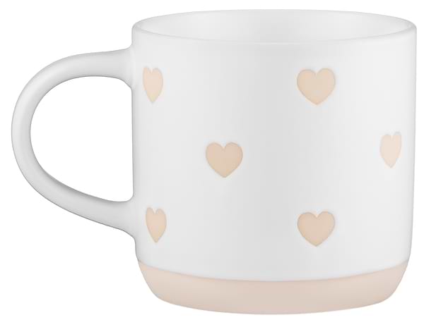 Фото - Чашка Ardesto Heart 420 мл White (AR3030)