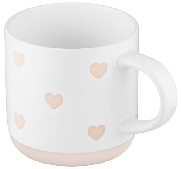 Фото - Чашка Ardesto Heart 420 мл White (AR3030)
