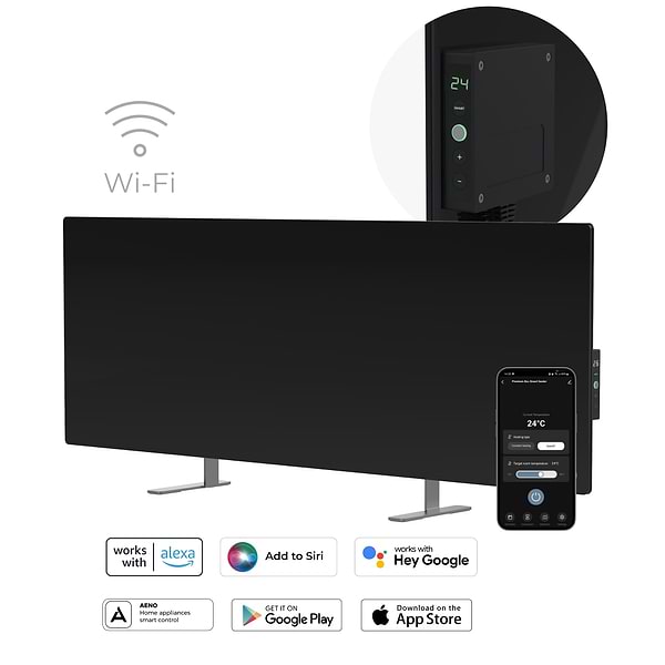 Фото - Конвектор AENO Premium Eco Smart GH4S LED Black (AGH0004S)