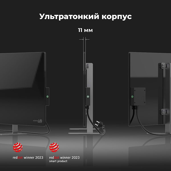 Фото - Уценка - Конвектор AENO Premium Eco Smart GH2S Black (AGH0002S)