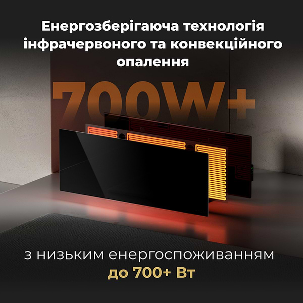 Фото - Конвектор AENO Premium Eco Smart GH4S LED Black (AGH0004S)