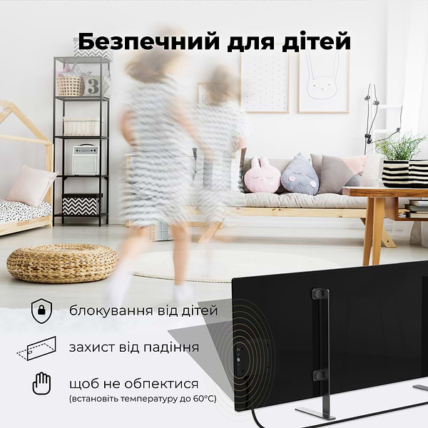 Фото - Конвектор AENO Premium Eco Smart GH4S LED Black (AGH0004S)
