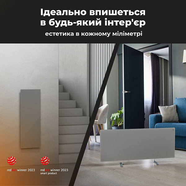 Фото - Конвектор AENO Premium Eco Smart GH5S LED Grey (AGH0005S)
