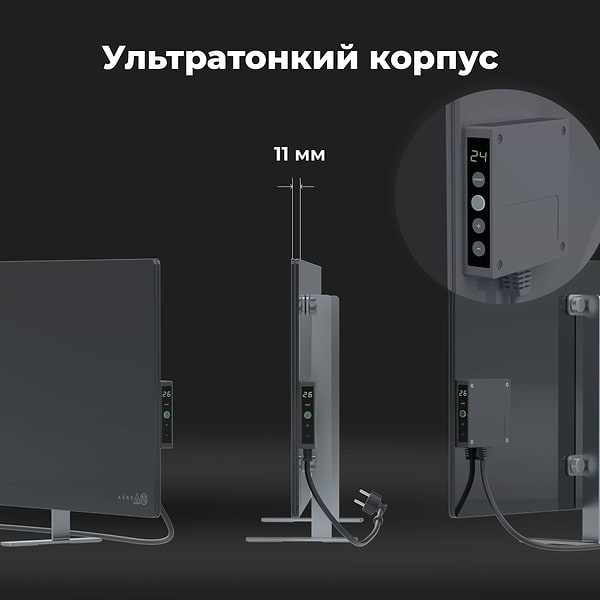 Фото - Конвектор AENO Premium Eco Smart GH5S LED Grey (AGH0005S)