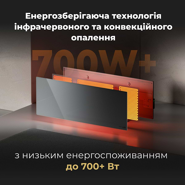 Фото - Конвектор AENO Premium Eco Smart GH5S LED Grey (AGH0005S)