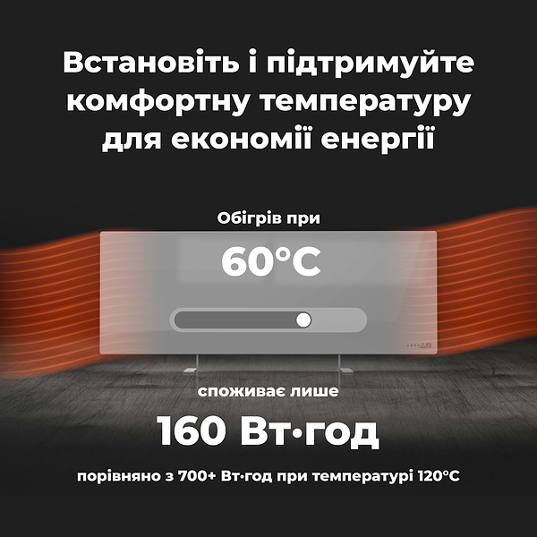 Фото - Конвектор AENO Premium Eco Smart GH5S LED Grey (AGH0005S)