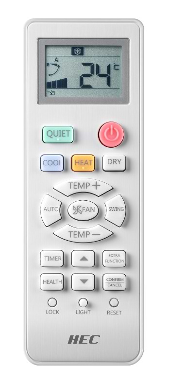 Фото - Кондиціонер спліт HEC HSU-18LT(I)/HSU-18LT(O)