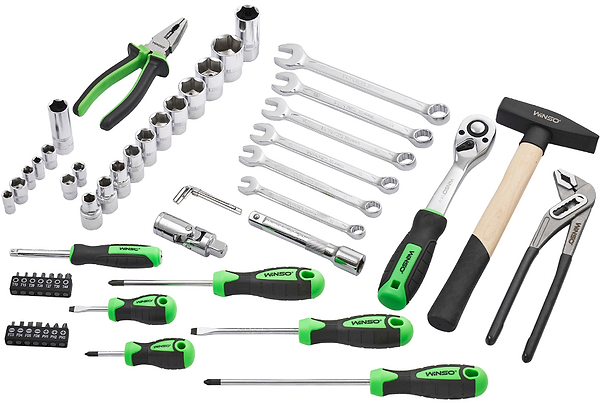 Фото - Набор инструментов Winso в кейсе Pro 56 шт. (924056)