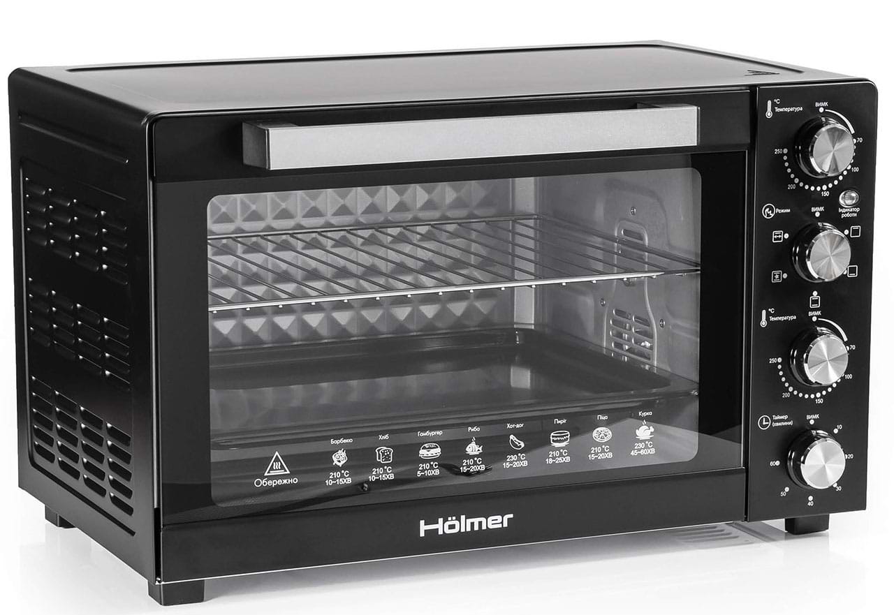 Купити Піч електрична Holmer HEO-248CRL - Фото 1 Піч електрична Holmer HEO-248CRL - Фото 1