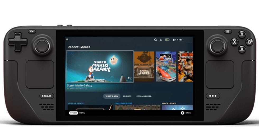 Игровая приставка портативная Valve Steam Deck 64Gb Certified Refurbished